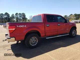 2012 Ford F-150 XL with VIN 1FTFW1ET0CFA28822, listed as a Copart auction lot 49994985 with 197,693 mi miles and Salvage Title. Bid and sale history available at carsss.com. Image 3.