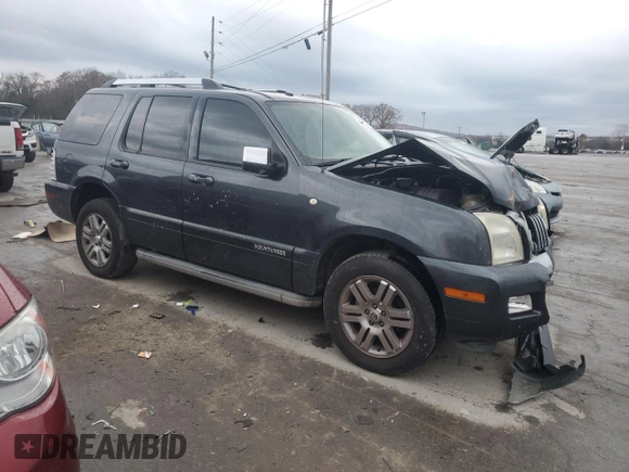 2010 Mercury Mountaineer Premier with VIN 4M2EN4JE6AUJ00908, listed as a Copart auction lot 82547814 with 219,800 mi miles and Salvage Title. Bid and sale history available at carsss.com. Image 4.