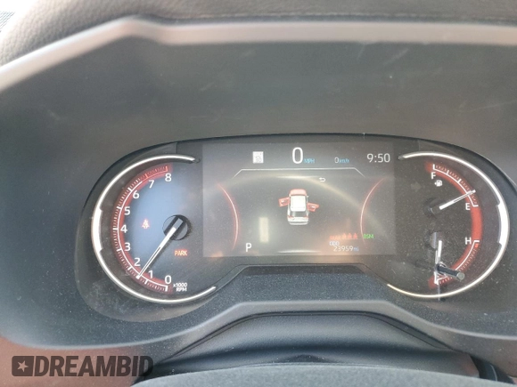 2023 Toyota RAV4 XLE Premium z VIN 2T3A1RFV4PC361375, wystawiony jako Copart lot #53457045 z przebiegiem 23 959 mil mil oraz Szkoda całkowita • Salvage title. Historia ofert i sprzedaży dostępna na DreamBid. Obrazek 9.