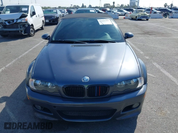 2002 BMW 3 Series M3 with VIN WBSBR934X2EX22785, listed as a IAAI auction lot 41866409 with 91,058 mi miles. Bid and sale history available at carsss.com. Image 6.