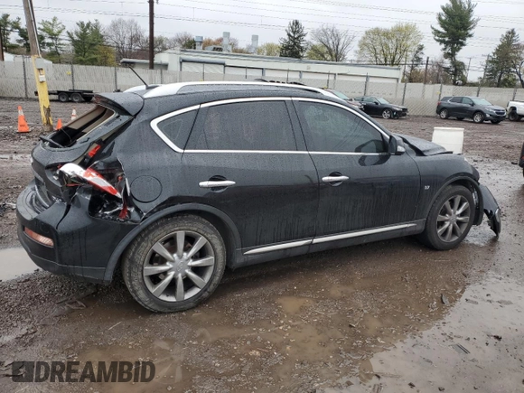 2017 Infiniti QX50 with VIN JN1BJ0RR0HM400462, listed as a Copart auction lot 52635015 with Not provided miles and Salvage title. Bid and sale history available at DreamBid. Image 3.