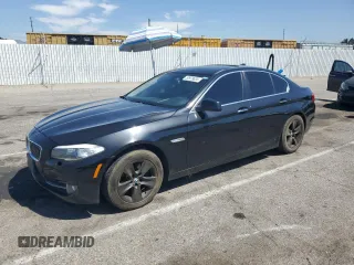 2013 BMW 5 Series 528i with VIN WBAXG5C59DDY35556, listed as a Copart auction lot 52978635 with 101,376 mi miles and Clean Title. Bid and sale history available at carsss.com. Image 1.