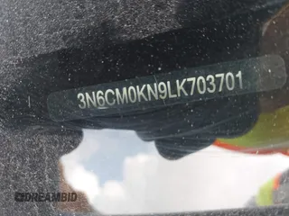 2020 Nissan NV200 SV z VIN 3N6CM0KN9LK703701, wystawiony jako IAAI lot #42401438 z przebiegiem 76 186 mil mil oraz . Historia ofert i sprzedaży dostępna na DreamBid. Obrazek 9.