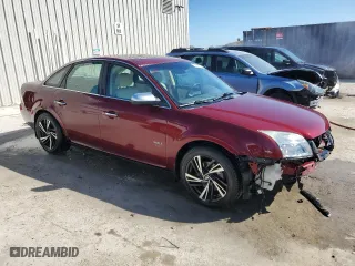2008 Mercury Sable Premier with VIN 1MEHM42W88G622282, listed as a Copart auction lot 73284324 with 93,303 mi miles and Non Repairable. Bid and sale history available at carsss.com. Image 4.