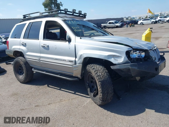 2004 Jeep Grand Cherokee Limited with VIN 1J8GW58N44C390592, listed as a IAAI auction lot 42150161 with Not provided miles and . Bid and sale history available at DreamBid. Image 1.