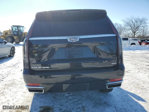 2021 Cadillac Escalade Premium Luxury with VIN 1GYS4CKL6MR486671, listed as a Copart auction lot 89207425 with 0 mi miles and Salvage Title. Bid and sale history available at carsss.com. Image 6.