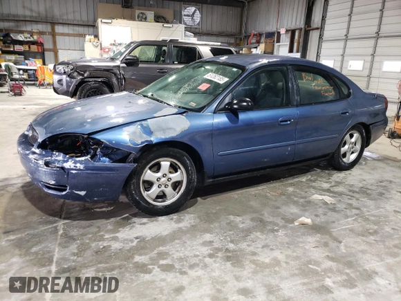 2004 Ford Taurus SE z VIN 1FAFP532X4A187754, wystawiony jako Copart lot #51262185 z przebiegiem 121 663 mil mil oraz Szkoda całkowita • Salvage title. Historia ofert i sprzedaży dostępna na DreamBid. Obrazek 1.