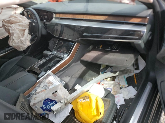 2019 Audi A8 L with VIN WAU8DAF83KN010101, listed as a Copart auction lot 52979775 with 32,882 mi miles and Salvage Title. Bid and sale history available at carsss.com. Image 8.