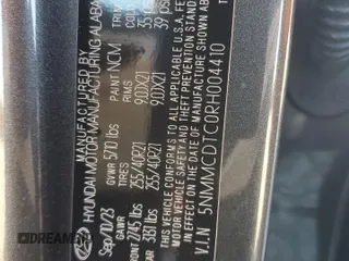 2024 Genesis GV70 3.5T Sport with VIN 5NMMCDTC0RH004410, listed as a Copart auction lot 89239005 with 10,096 mi miles and Salvage Title. Bid and sale history available at carsss.com. Image 13.