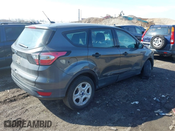 2017 Ford Escape S z VIN 1FMCU0F75HUD15558, wystawiony jako IAAI lot #41890712 z przebiegiem 158 441 mil mil oraz . Historia ofert i sprzedaży dostępna na DreamBid. Obrazek 4.