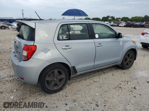 2013 Scion xD with VIN JTKKUPB40D1038231, listed as a Copart auction lot 63414025 with 176,520 mi miles and Clean title. Bid and sale history available at DreamBid. Image 3.