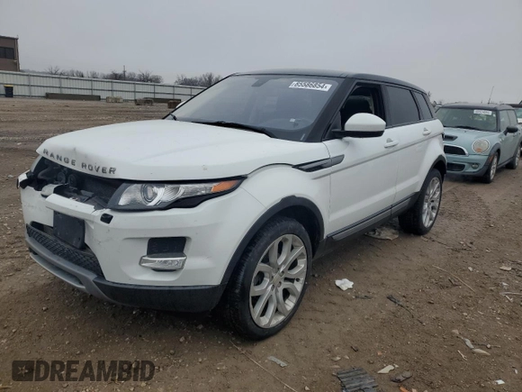 2015 Land Rover Range Rover Evoque Pure Plus with VIN SALVP2BG3FH019278, listed as a Copart auction lot 85586854 with 132,616 mi miles and Salvage Title. Bid and sale history available at carsss.com. Image 1.