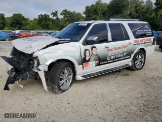 2011 Ford Expedition EL Limited with VIN 1FMJK1K56BEF09895, listed as a Copart auction lot 69820704 with 164,350 mi miles and Salvage Title. Bid and sale history available at carsss.com. Image 1.