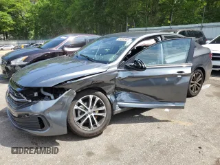 2023 Volkswagen Jetta Sport z VIN 3VWBM7BU0PM031534, wystawiony jako Copart lot #54096965 z przebiegiem 23 517 mil mil oraz Szkoda całkowita • Salvage title. Historia ofert i sprzedaży dostępna na DreamBid. Obrazek 1.