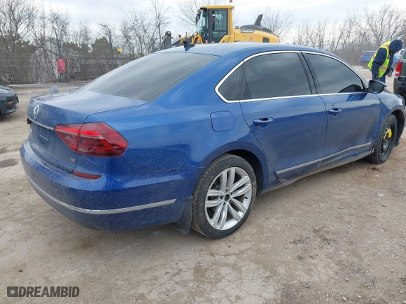 2017 Volkswagen Passat 1.8T SE w/Technology with VIN 1VWGT7A38HC032127, listed as a IAAI auction lot 41899243 with 105,004 mi miles. Bid and sale history available at carsss.com. Image 4.