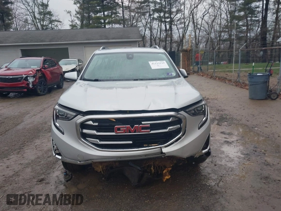 2021 GMC Terrain SLT with VIN 3GKALVEV2ML332953, listed as a IAAI auction lot 41112119 with 84,344 mi miles and . Bid and sale history available at carsss.com. Image 12.