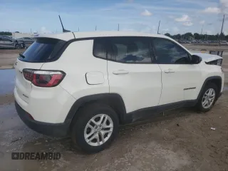 2019 Jeep Compass Sport z VIN 3C4NJCAB1KT637151, wystawiony jako Copart lot #60116915 z przebiegiem 74 149 mil mil oraz Nie do naprawy • Non repairable. Historia ofert i sprzedaży dostępna na DreamBid. Obrazek 3.