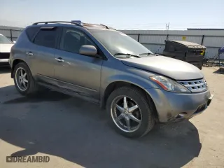 2005 Nissan Murano SL with VIN JN8AZ08T25W319434, listed as a Copart auction lot 75061724 with 0 mi miles and Salvage Title. Bid and sale history available at carsss.com. Image 4.