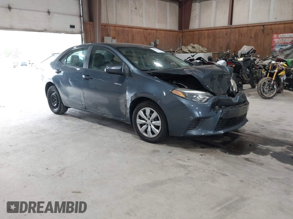 2015 Toyota Corolla L with VIN 2T1BURHE9FC356561, listed as a IAAI auction lot 42224561 with 121,288 mi miles and . Bid and sale history available at DreamBid. Image 1.