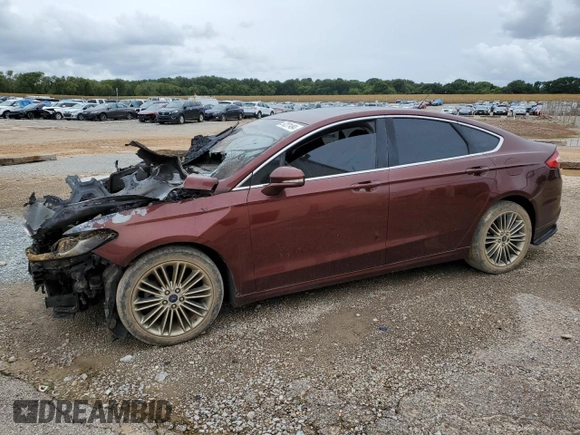 2015 Ford Fusion SE with VIN 3FA6P0HD3FR261506, listed as a Copart auction lot 57221494 with Not Provided miles and Salvage Title. Bid and sale history available at carsss.com. Image 1.