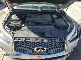 2021 Infiniti QX80 LUXE with VIN JN8AZ2AE0M9271825, listed as a Copart auction lot 47971325 with 86,378 mi miles and Salvage Title. Bid and sale history available at carsss.com. Image 12.