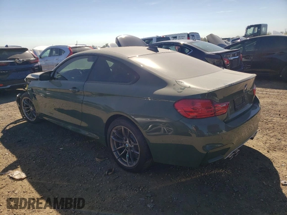 2015 BMW M4 with VIN WBS3R9C56FK333498, listed as a Copart auction lot 72363514 with 11,065 mi miles and Salvage Title. Bid and sale history available at carsss.com. Image 2.