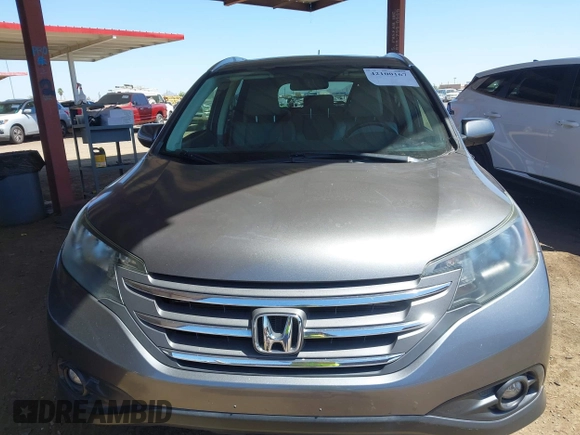 2012 Honda CR-V EX-L with VIN JHLRM3H71CC004319, listed as a IAAI auction lot 42100167 with 117,397 mi miles and . Bid and sale history available at carsss.com. Image 12.