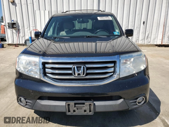 2013 Honda Pilot EX-L with VIN 5FNYF4H59DB003480, listed as a Copart auction lot 50024455 with 120,957 mi miles and Salvage Title. Bid and sale history available at DreamBid. Image 5.