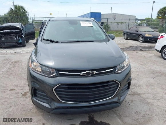2020 Chevrolet Trax LS with VIN 3GNCJKSB6LL216633, listed as a IAAI auction lot 41861249 with 52,192 mi miles. Bid and sale history available at carsss.com. Image 12.