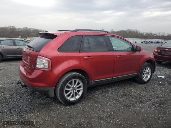 2010 Ford Edge SEL with VIN 2FMDK4JC1ABB55809, listed as a Copart auction lot 49947565 with 184,538 mi miles and Salvage Title. Bid and sale history available at carsss.com. Image 3.