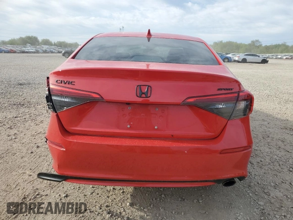 2023 Honda Civic Sport z VIN 2HGFE2F54PH553638, wystawiony jako Copart lot #55872565 z przebiegiem 37 947 mil mil oraz Szkoda całkowita • Salvage title. Historia ofert i sprzedaży dostępna na DreamBid. Obrazek 6.