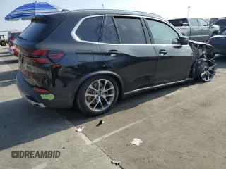 2024 BMW X5 xDrive50e with VIN 5UX43EU02R9S55904, listed as a Copart auction lot 83061374 with 0 mi miles and Salvage Title. Bid and sale history available at carsss.com. Image 3.