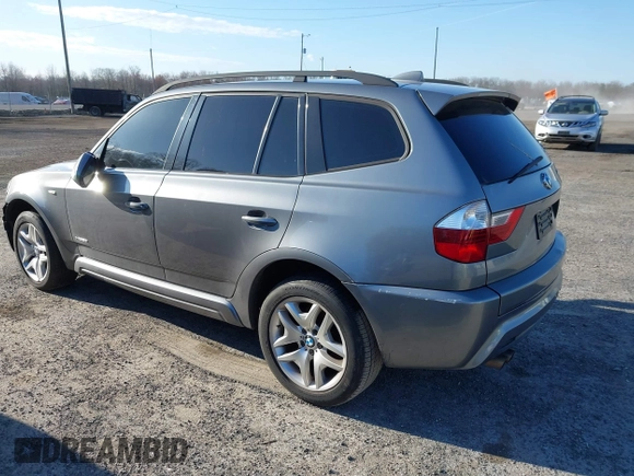 2010 BMW X3 xDrive30i with VIN WBXPC9C49AWJ38453, listed as a IAAI auction lot 41863225 with 1 mi miles. Bid and sale history available at carsss.com. Image 3.