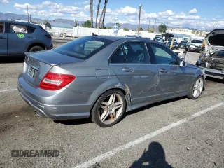 2012 Mercedes-Benz C 350 Sport with VIN WDDGF5HB0CR208286, listed as a Copart auction lot 48411595 with 90,404 mi miles and Clean Title. Bid and sale history available at DreamBid. Image 3.