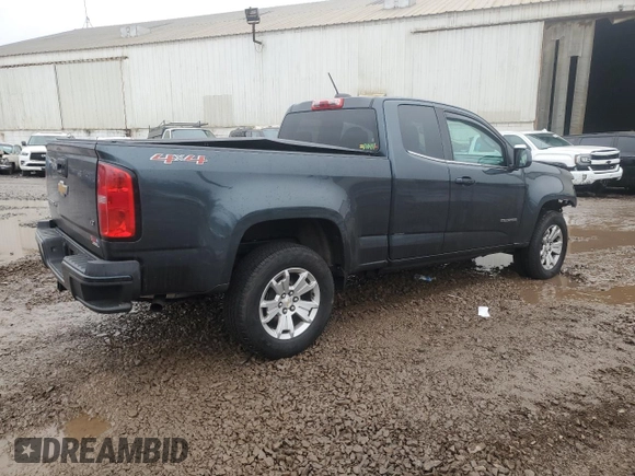 2018 Chevrolet Colorado 4WD LT with VIN 1GCHTCENXJ1222184, listed as a Copart auction lot 89343195 with 80,762 mi miles and Salvage Title. Bid and sale history available at carsss.com. Image 3.