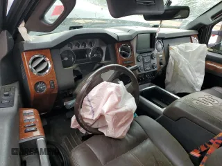 2015 Ford F-350 Platinum with VIN 1FT8W3BT7FEC11976, listed as a Copart auction lot 51699465 with 167,711 mi miles and Salvage Title. Bid and sale history available at DreamBid. Image 8.