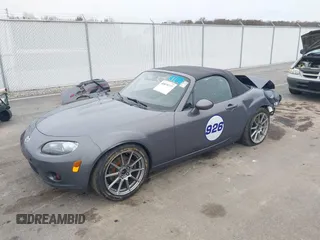 2006 Mazda MX-5 Miata Grand Touring with VIN JM1NC25F760103866, listed as a IAAI auction lot 40879777 with 50,209 mi miles and . Bid and sale history available at DreamBid. Image 18.