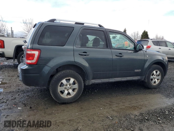 2008 Ford Escape Limited with VIN 1FMCU94188KE48457, listed as a Copart auction lot 48062155 with 122,017 mi miles and Salvage Title. Bid and sale history available at carsss.com. Image 3.