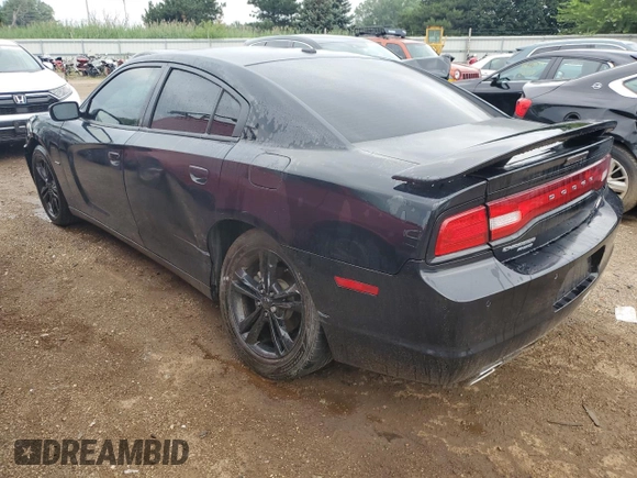 2014 Dodge Charger RT with VIN 2C3CDXDT9EH296500, listed as a Copart auction lot 61350794 with 35,893 mi miles and Salvage Title. Bid and sale history available at carsss.com. Image 2.