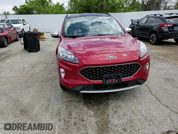 2020 Ford Escape Titanium Hybrid with VIN 1FMCU9DZXLUC29745, listed as a Copart auction lot 53902755 with 71,280 mi miles and Salvage title. Bid and sale history available at DreamBid. Image 14.