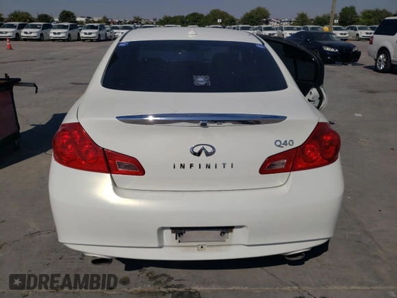 2015 Infiniti Q40 with VIN JN1CV6AP1FM580098, listed as a Copart auction lot 76374654 with 134,903 mi miles and Salvage Title. Bid and sale history available at DreamBid. Image 6.