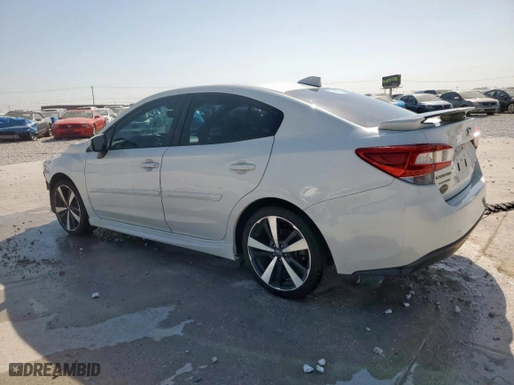2019 Subaru Impreza Sport with VIN 4S3GKAM66K3609771, listed as a Copart auction lot 52625925 with 105,569 mi miles and Salvage Title. Bid and sale history available at carsss.com. Image 2.