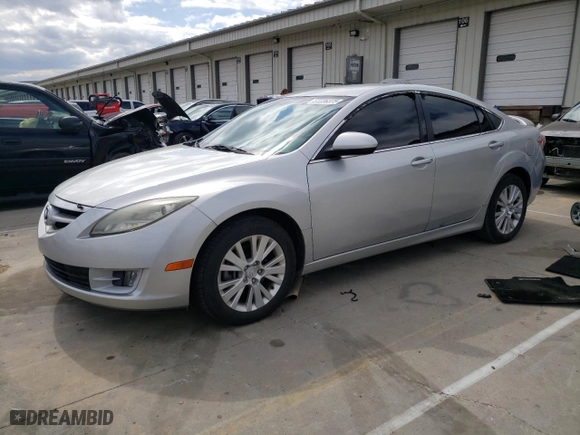 2010 Mazda Mazda6 i Touring Plus with VIN 1YVHZ8CH6A5M28081, listed as a Copart auction lot 53336375 with 132,993 mi miles and Salvage Title. Bid and sale history available at carsss.com. Image 1.