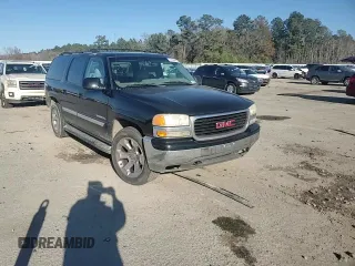 2002 GMC Yukon XL SLT with VIN 3GKFK16Z52G291565, listed as a Copart auction lot 89368425 with 0 mi miles and Salvage Title. Bid and sale history available at carsss.com. Image 12.