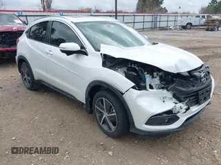 2021 Honda HR-V EX-L with VIN 3CZRU5H72MM715787, listed as a IAAI auction lot 41543392 with 39,661 mi miles. Bid and sale history available at carsss.com. Image 1.