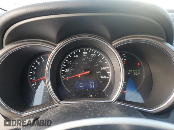 2014 Nissan Murano S with VIN JN8AZ1MW9EW505235, listed as a Copart auction lot 48515615 with 141,894 mi miles and Clean Title. Bid and sale history available at DreamBid. Image 9.
