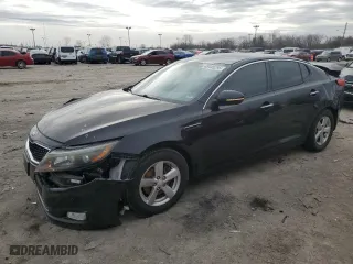 2015 Kia Optima LX with VIN 5XXGM4A78FG352790, listed as a Copart auction lot 49445295 with 117,980 mi miles and Salvage Title. Bid and sale history available at carsss.com. Image 1.
