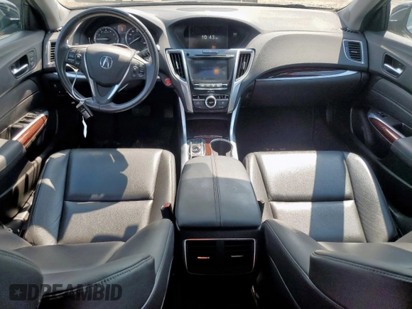 2015 Acura TLX V6 with VIN 19UUB2F32FA012244, listed as a Copart auction lot 59085705 with 110,331 mi miles and Salvage title. Bid and sale history available at DreamBid. Image 8.