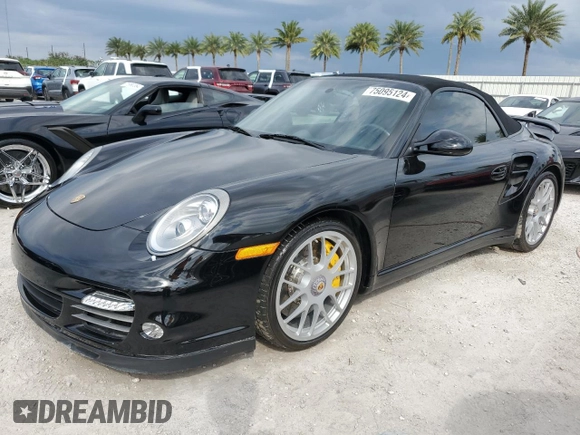 2011 Porsche 911 Turbo S with VIN WP0CD2A95BS773337, listed as a Copart auction lot 75095124 with Not Provided miles and Non Repairable. Bid and sale history available at DreamBid. Image 1.
