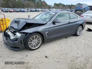 2015 BMW 4 Series 428i xDrive z VIN WBA3N9C55FK246501, wystawiony jako Copart lot #50233985 z przebiegiem 139 234 mil mil oraz Tytuł czysty. Historia ofert i sprzedaży dostępna na DreamBid. Obrazek 1.